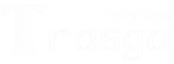 trasgu logotipo blanco